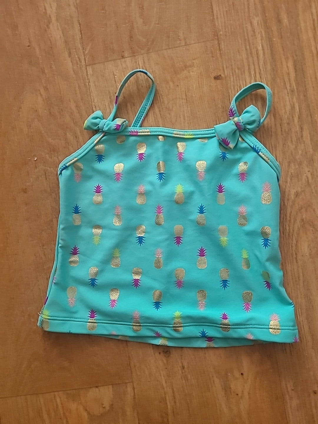 Brand New Girls Primark Age 2-3 Years Pineapple Swim Top