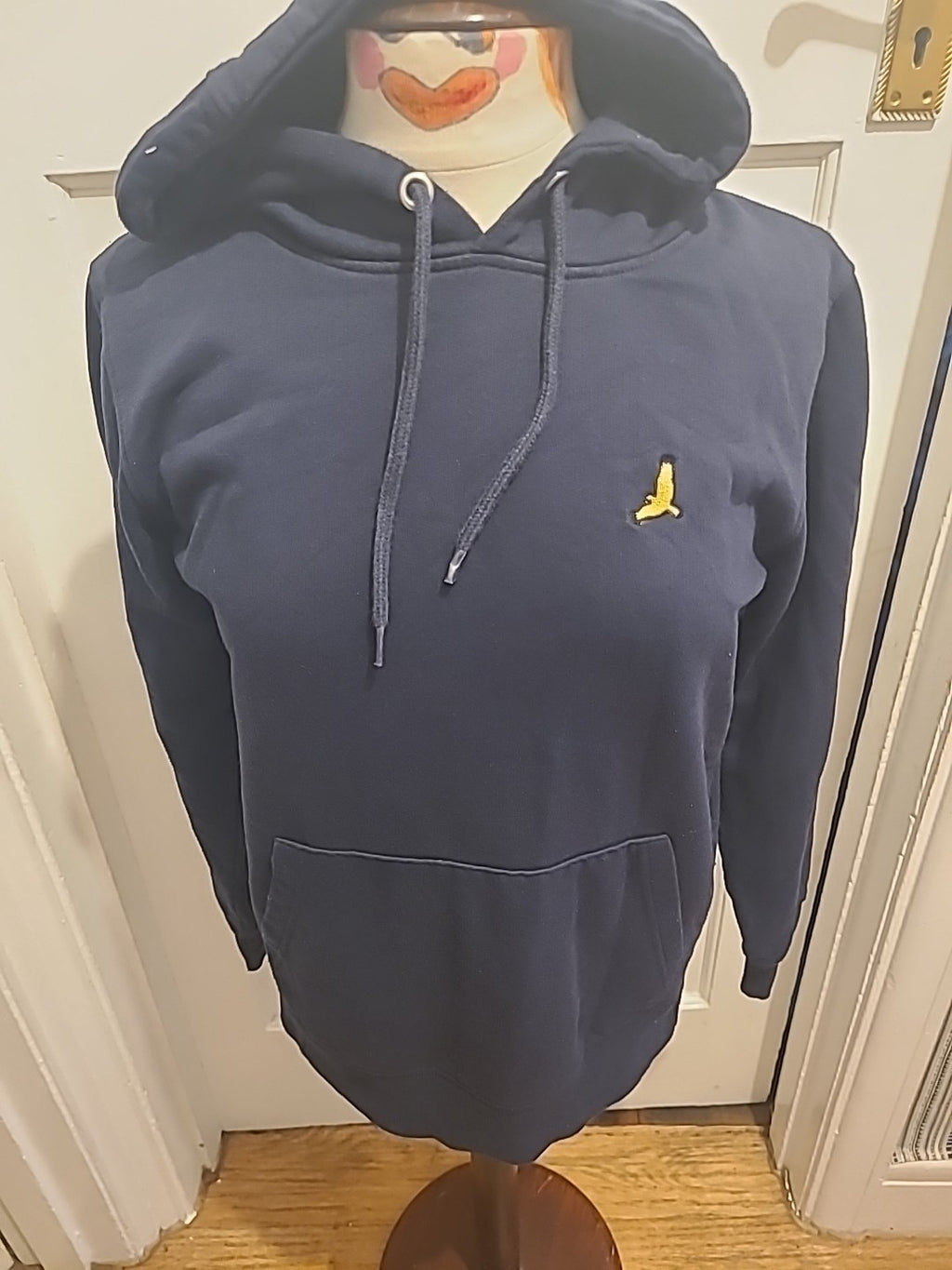 Mens Brave Soul Size Small Navy Long Sleeved Hoodie