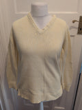 Joie De Vivre Small Pale Yellow Jumper