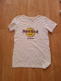 Mens Hard Rock Cafe Medium White Short Sleeved Tshirt