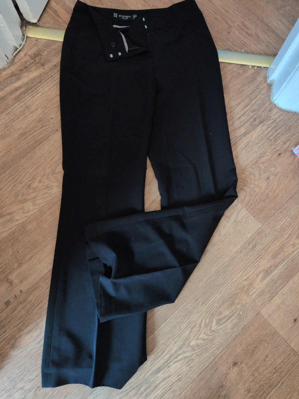 Ladies Principles 10 Ben De Lisi Black Smart Trousers