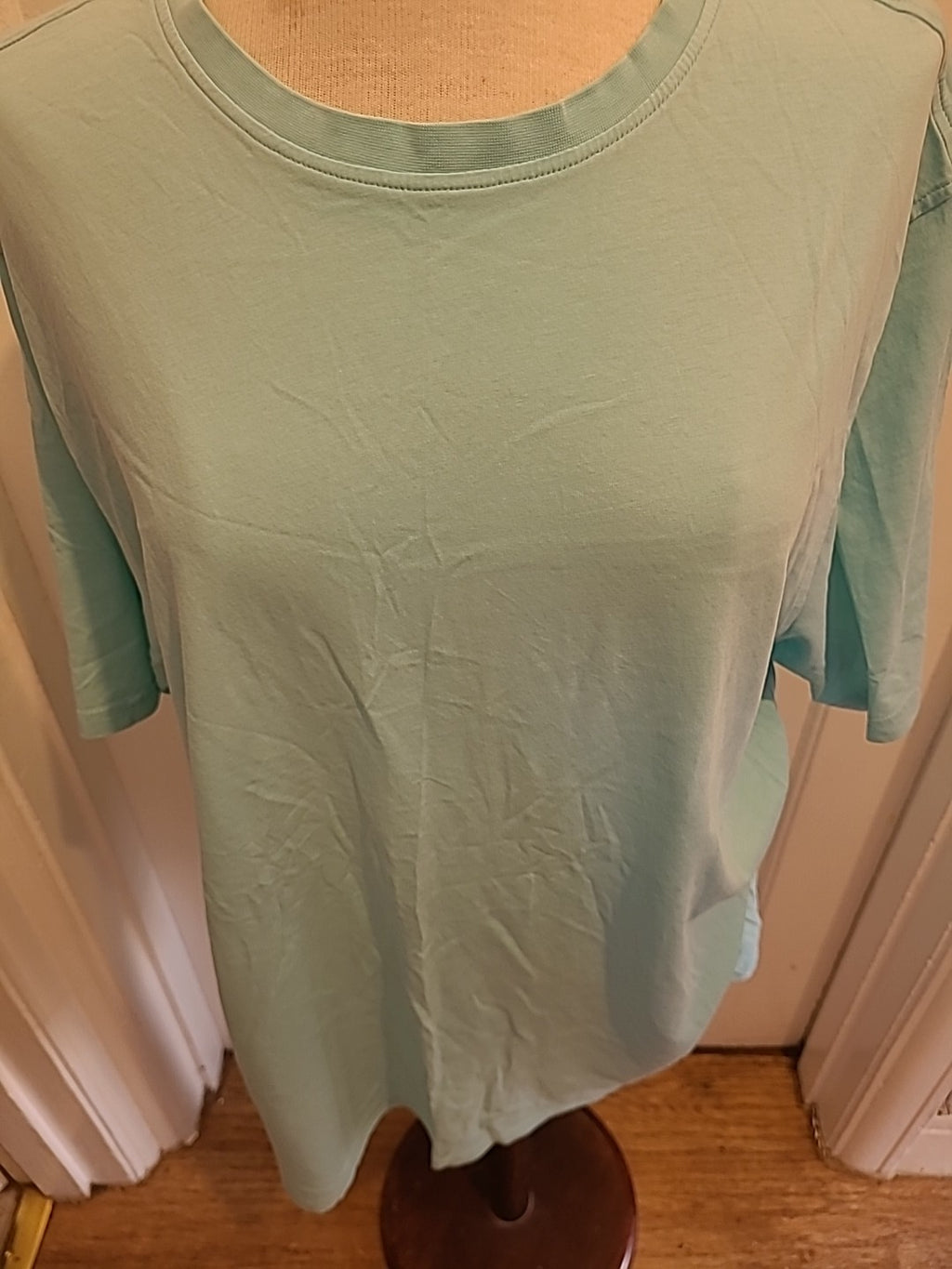 Mens Marks And Spencer Size 2xl Turquoise Short Sleeved Tshirt