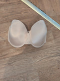 Ladies Ultimo 36G Nude Strapless Padded Wired Bra