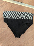 Matalan 16 Bikini Bottoms Black And White