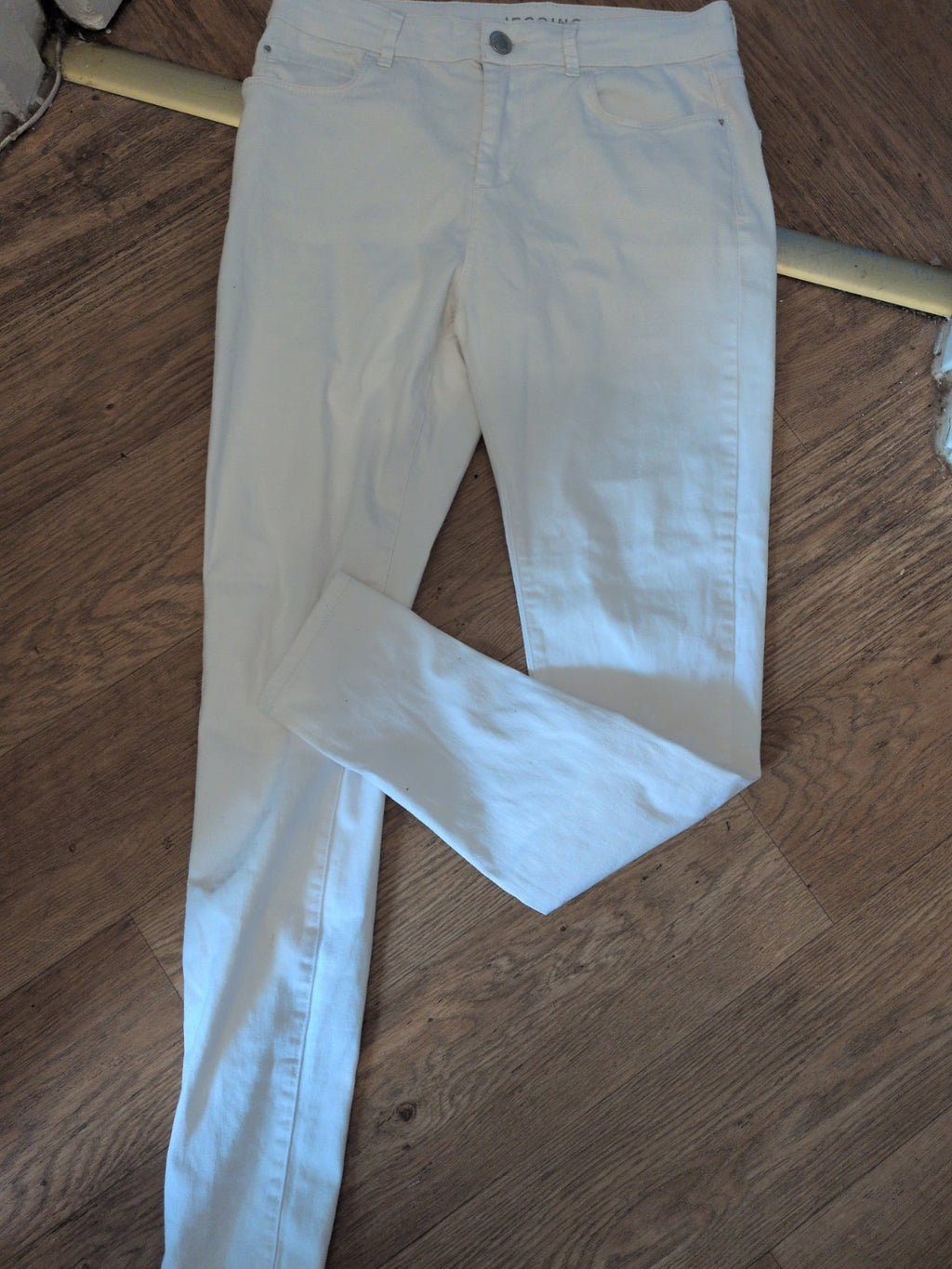 Marks And Spencer 12 Regular White Jegging