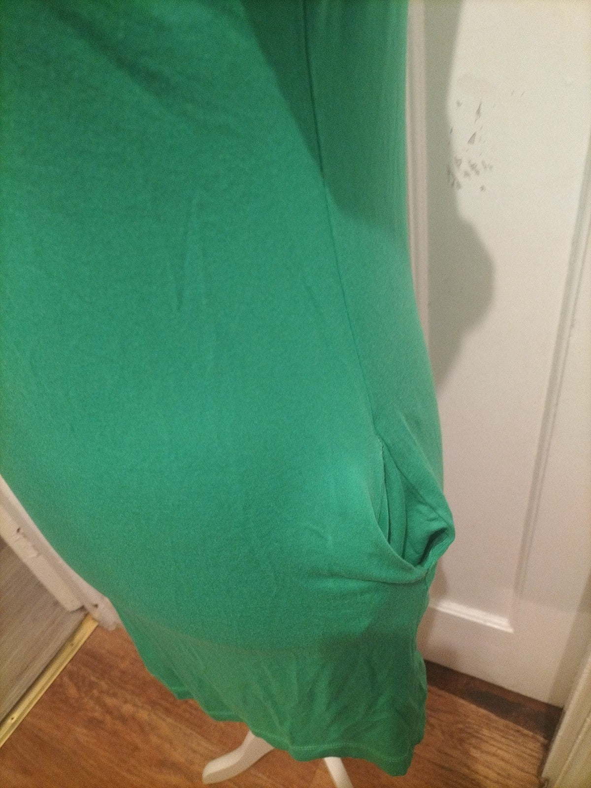 Ladies George Size 8-10 Green Short Sleeved Dress