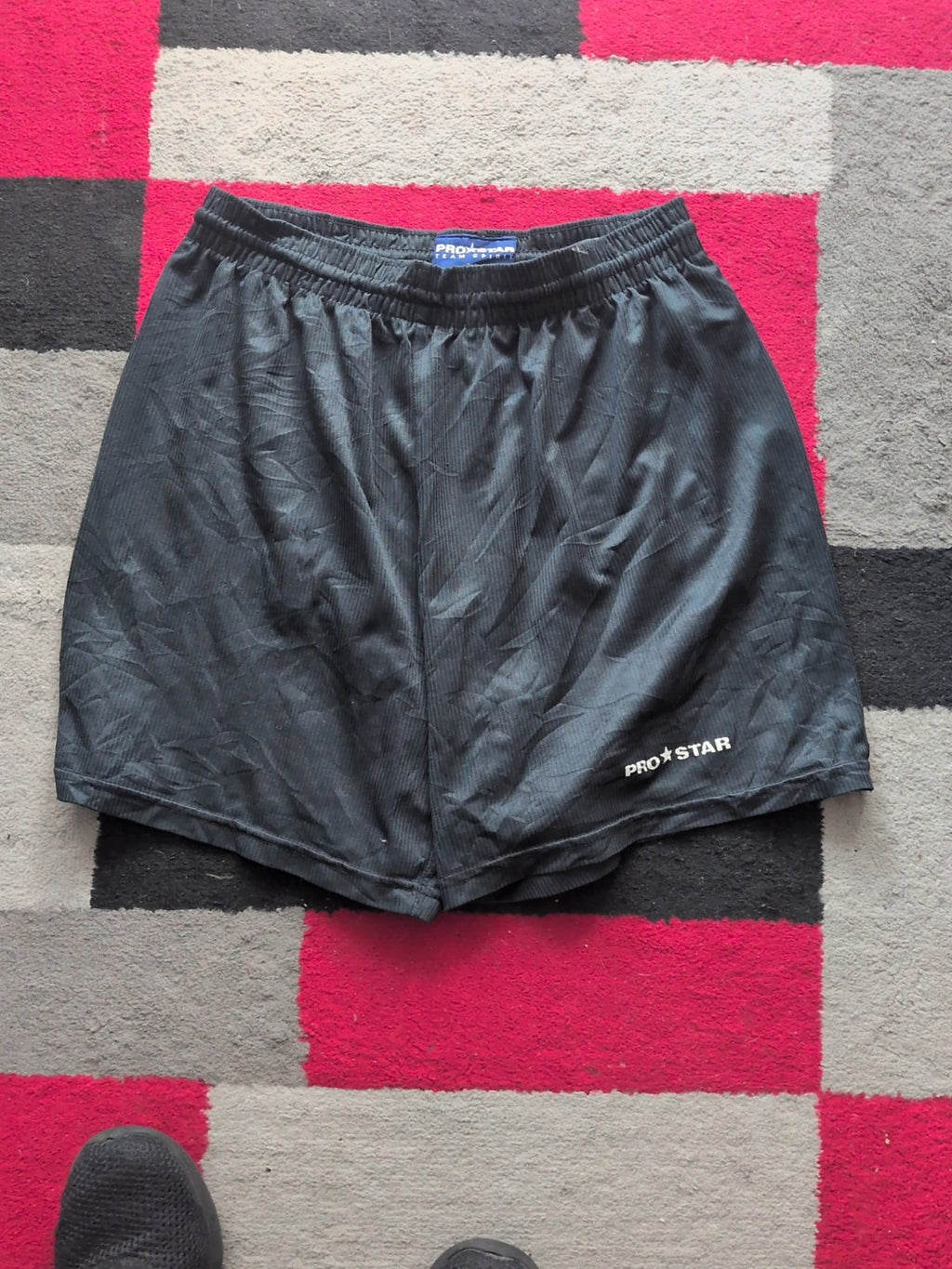 Prostar XL Black Elasticated Shorts
