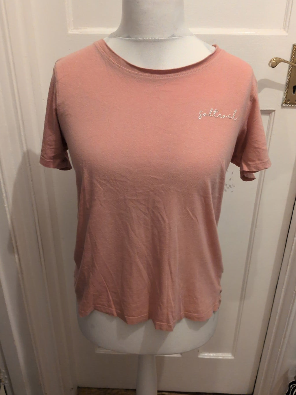 Saltrock 12 Pink Short Sleeve Plain T-shirt
