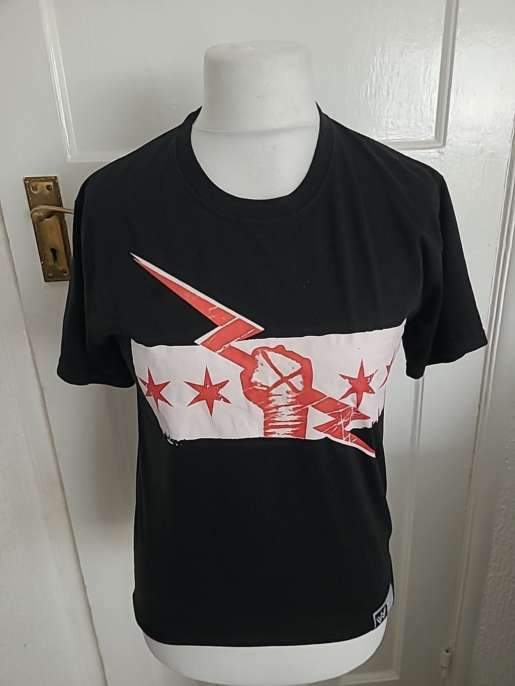 Mens Authentic Wear Size Medium Black Short Sleeve T-shirt