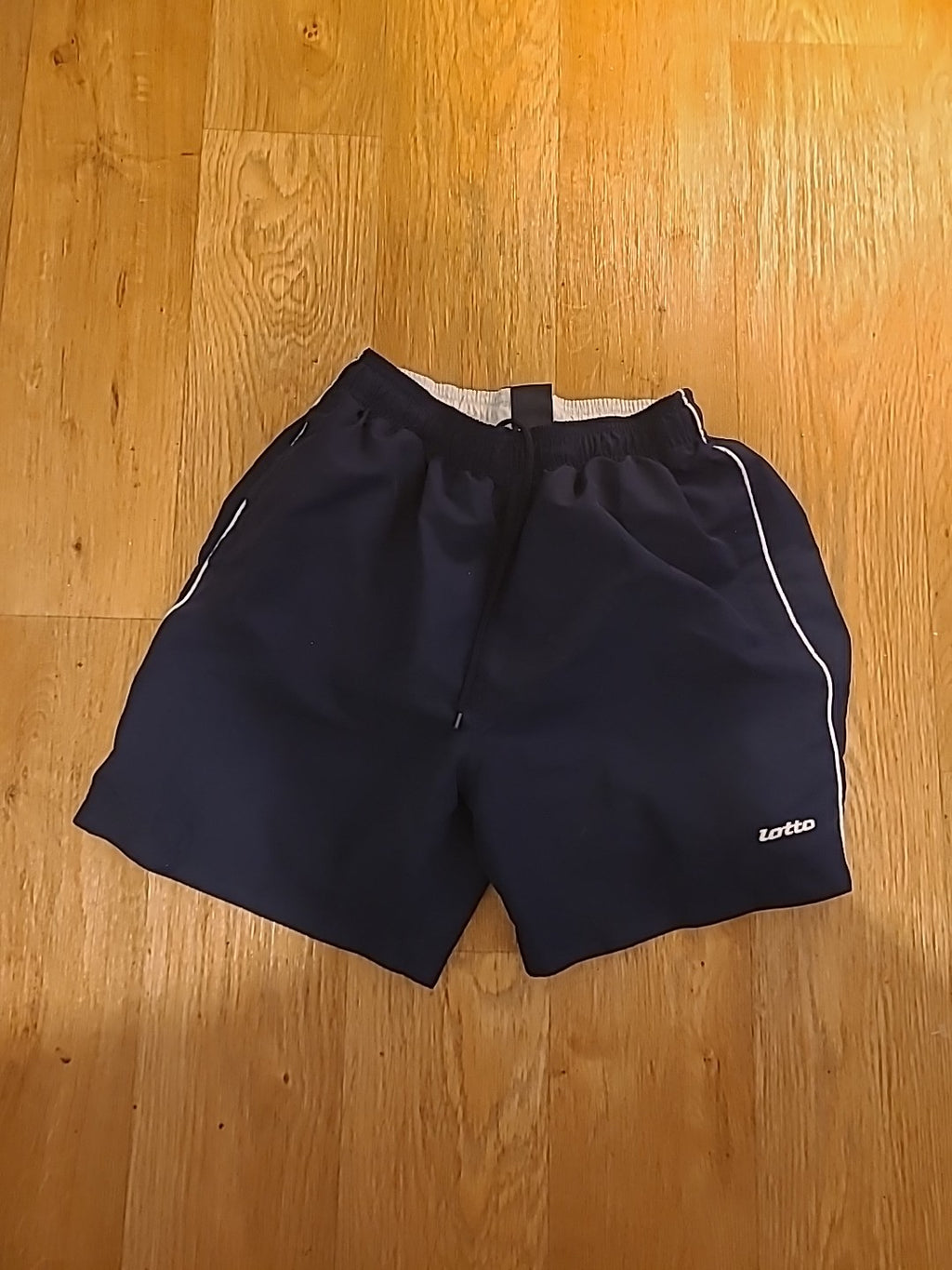 Boys Lotto Size Large Boy Navy Elasticated Swim Shorts