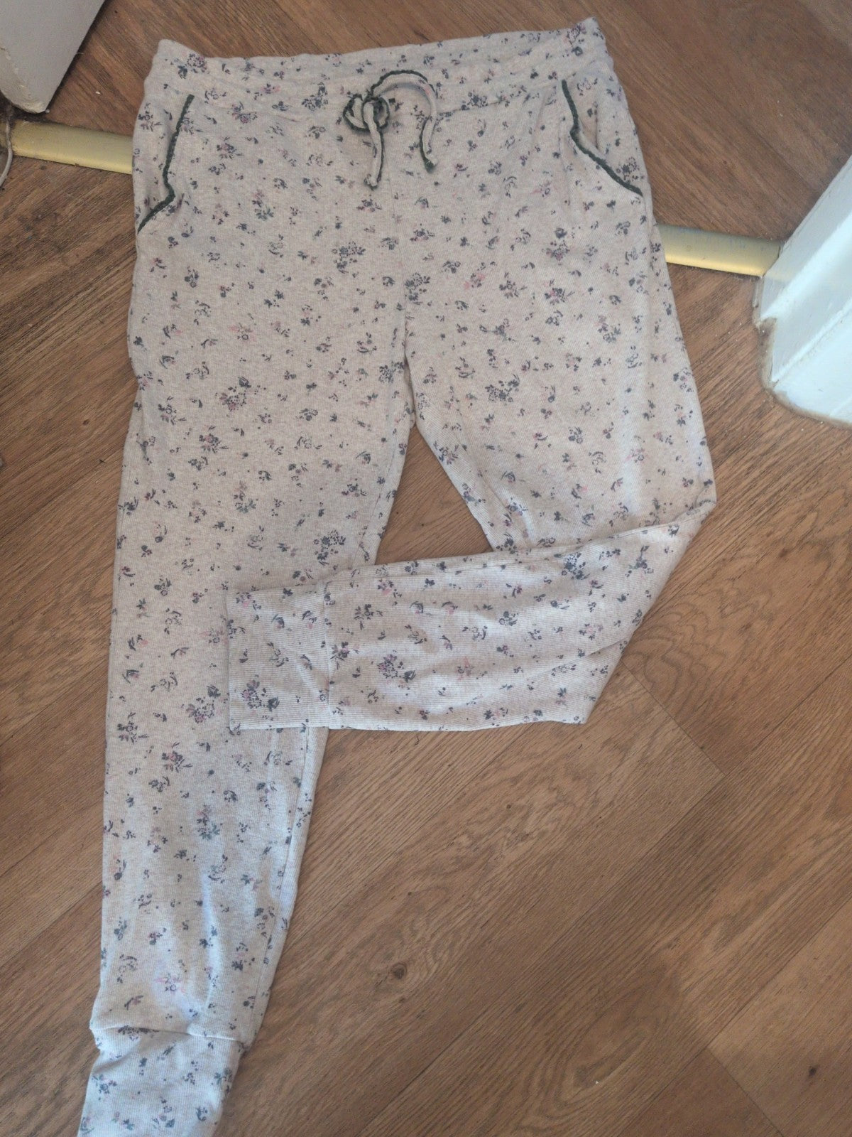 Fat Face 16 Floral Pyjama Bottoms Elasticated
