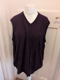 Lincoln XL Sleeveless Purple Jumper