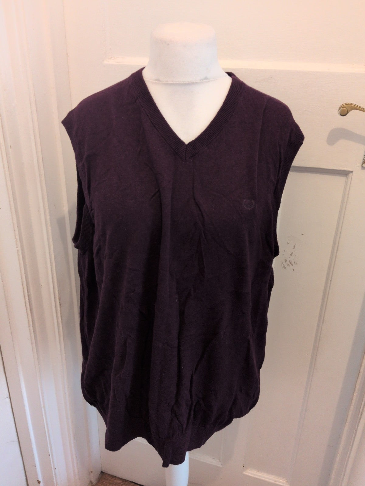 Lincoln XL Sleeveless Purple Jumper