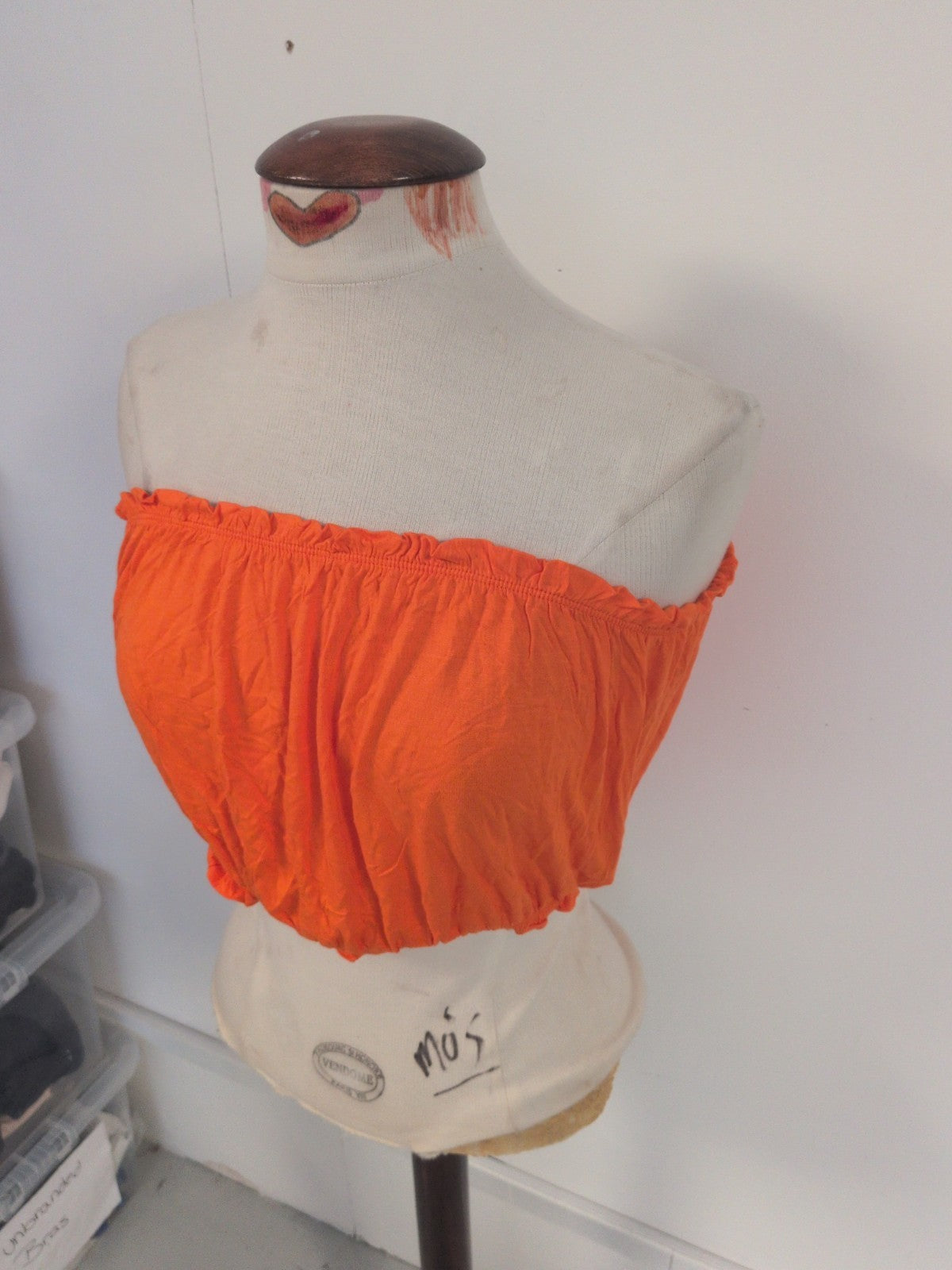 Primark 14-16 Orange Boob Tube
