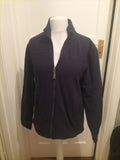 Mens Blue Harbour Size Small Navy Recycled Fleece Full Zip Jumper