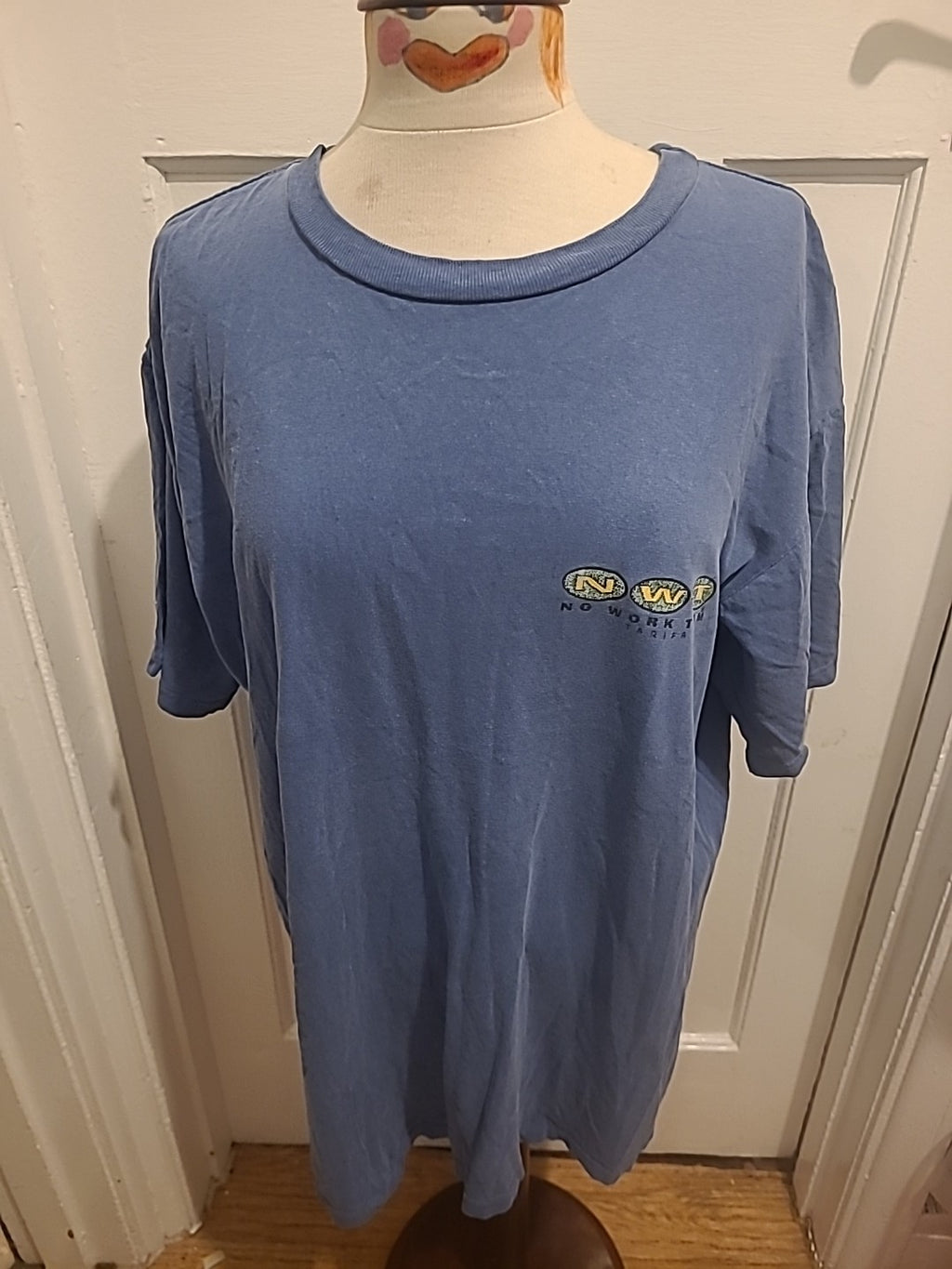 Mens NWT Size XL Blue Short Sleeved Tshirt