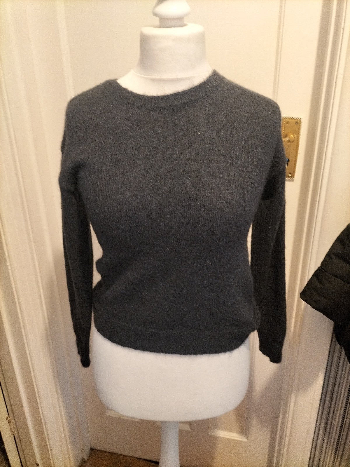 Ladies Size XS Grey Pullover Jumper