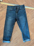 Ladies Denim By TU Size 12 Pedal Pusher Jeans