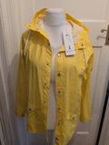 Brand New Rains XS/S Yellow Rain Coat
