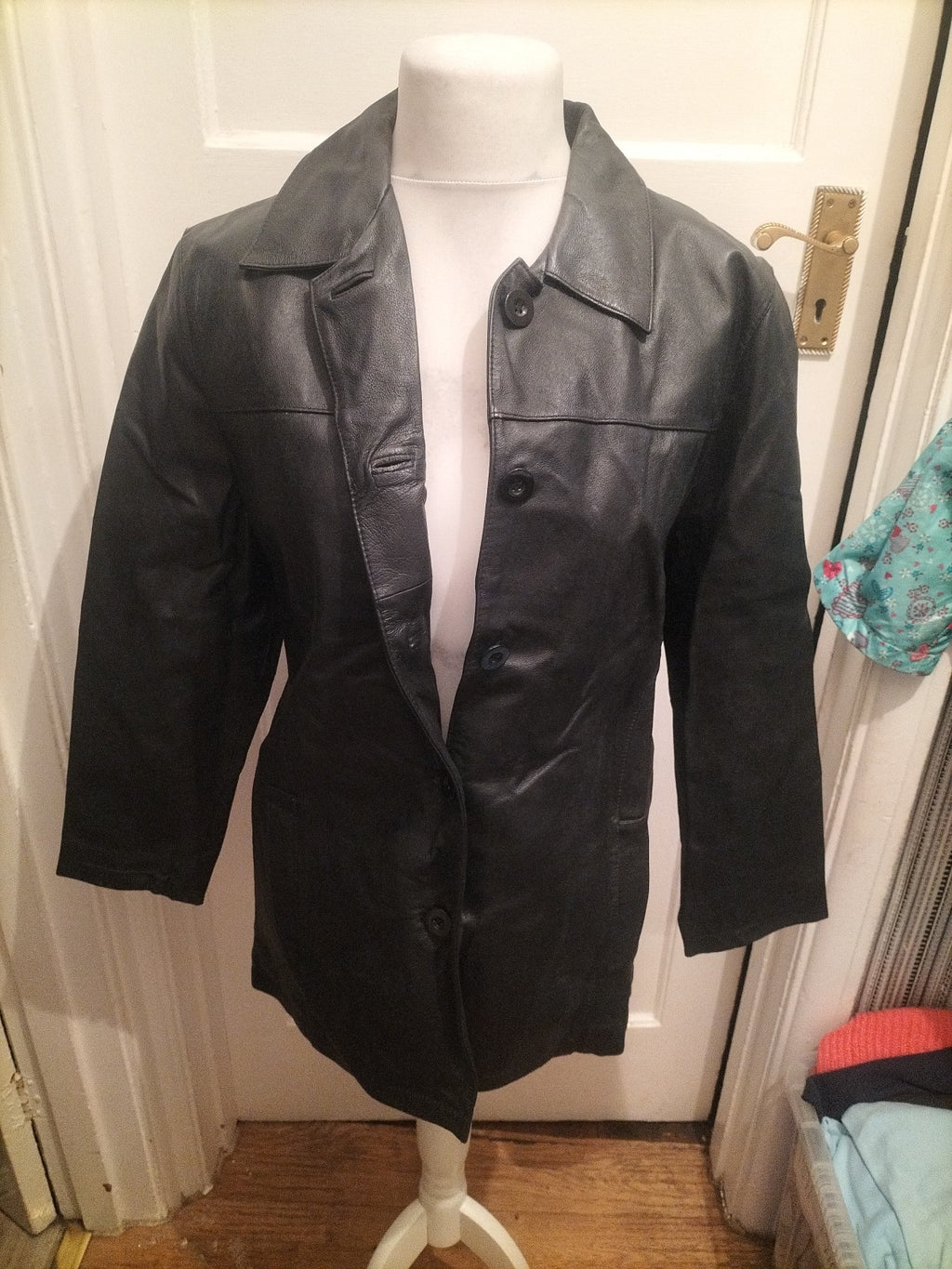 Berkertex 14 Black Genuine Leather Jacket