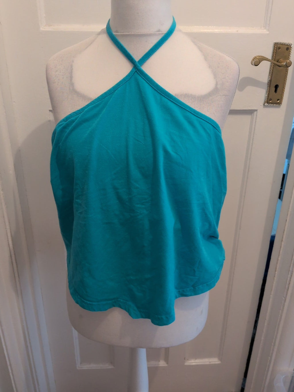 Etam XL Turquoise Halter neck Cami