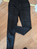 George 16 Black Patterned "Erin" Jegging
