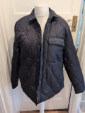 Amazon Essentials Medium Black Fleece Lined Puffer Coat Long Sleeve