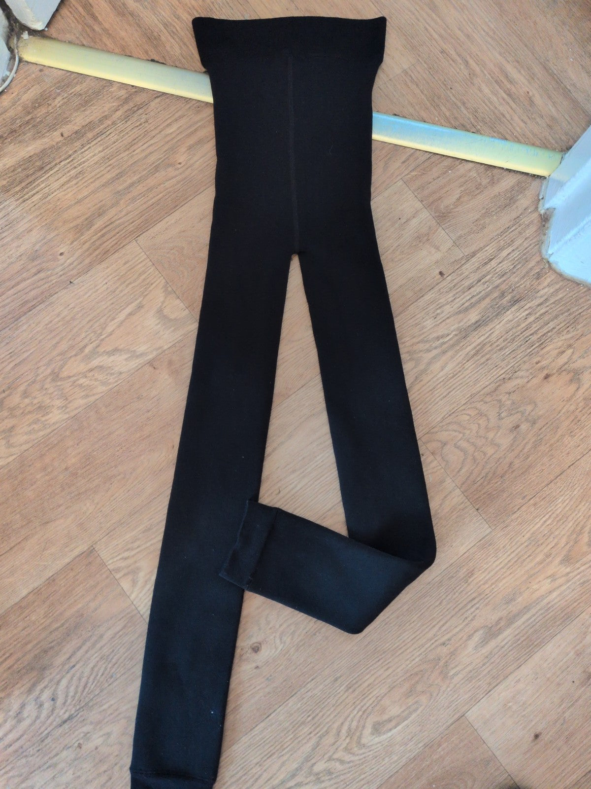 Primark L/XL Black Fleece Lined Leggings