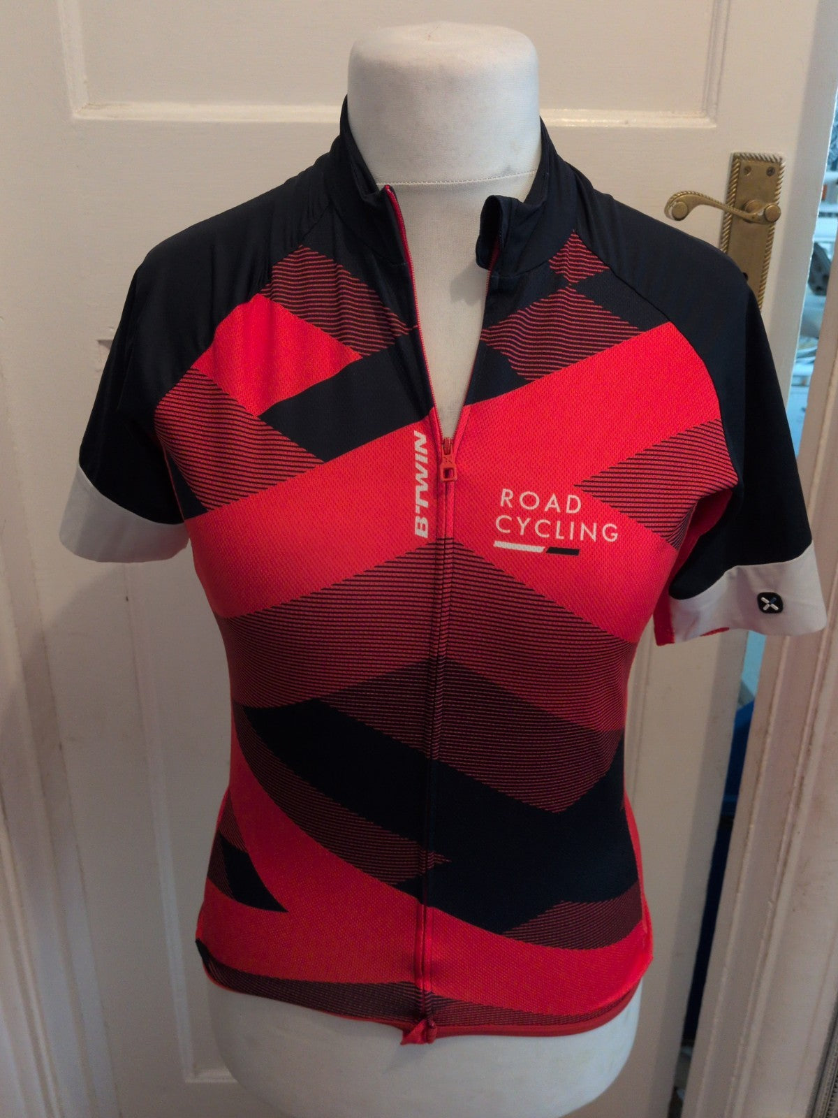 Decathlon Small Red Cycling Jersey