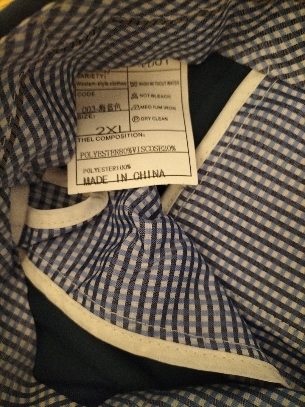 Mens Size 2XL Teal Formal Trousers