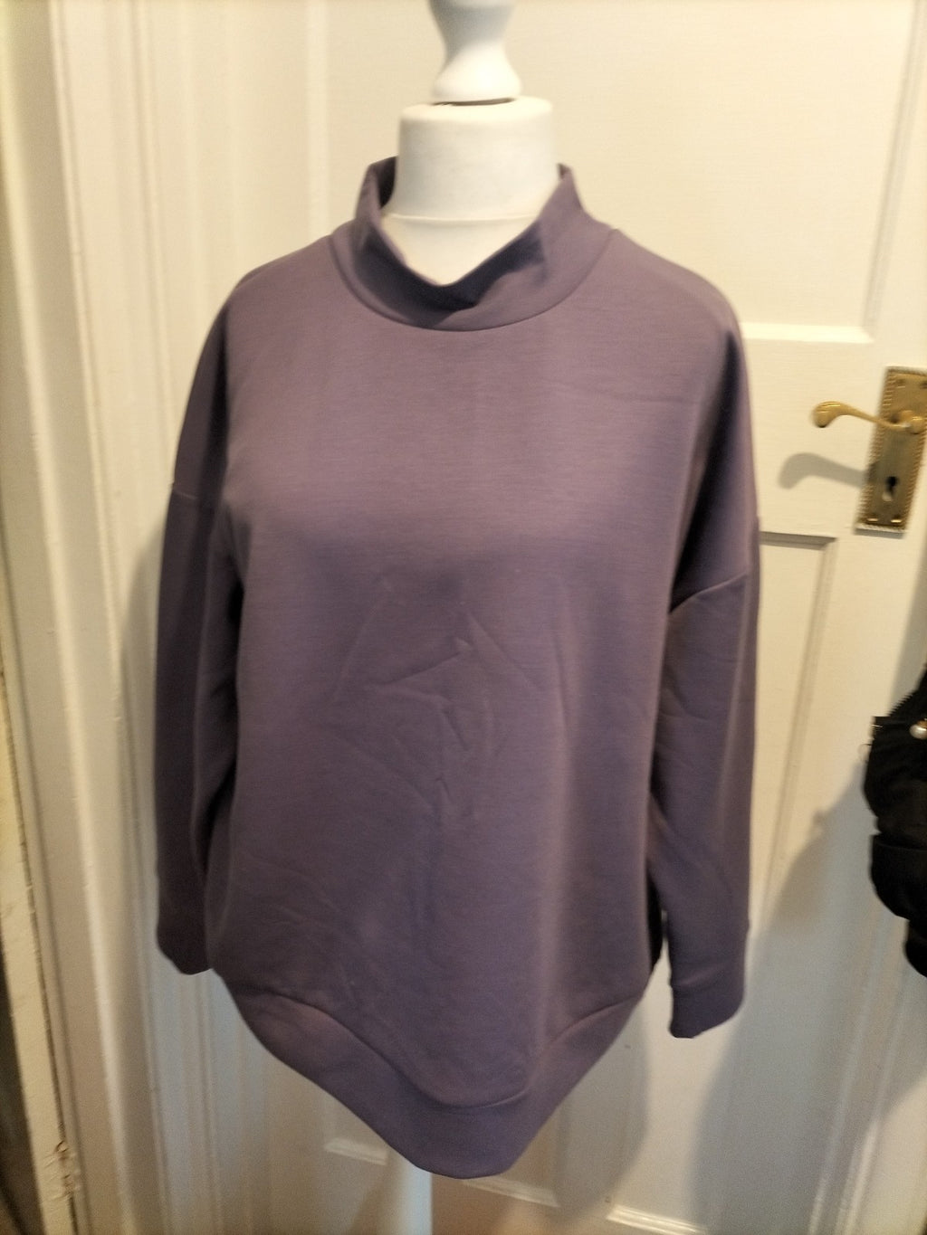 Mens Matalan Size XL Purple Long Sleeved Jumper