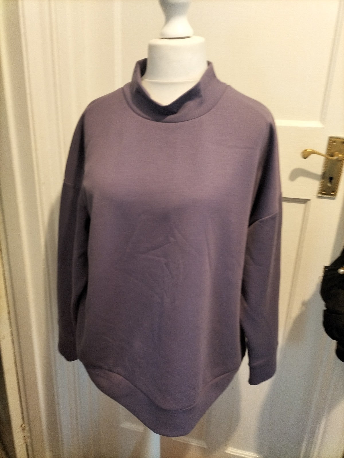 Mens Matalan Size XL Purple Long Sleeved Jumper
