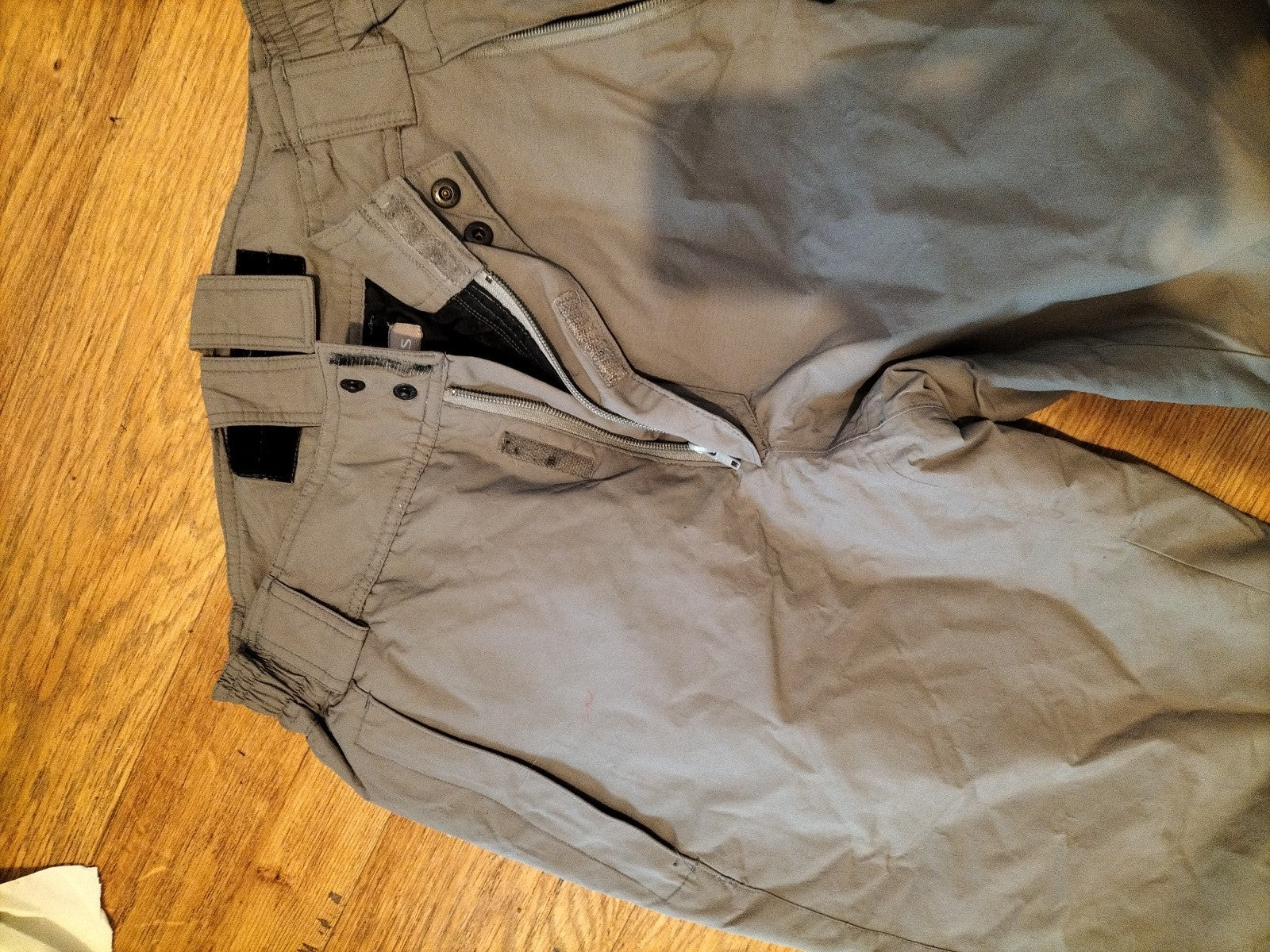 Mens Cross Size Large Grey Lined Weatherproof Trousers
