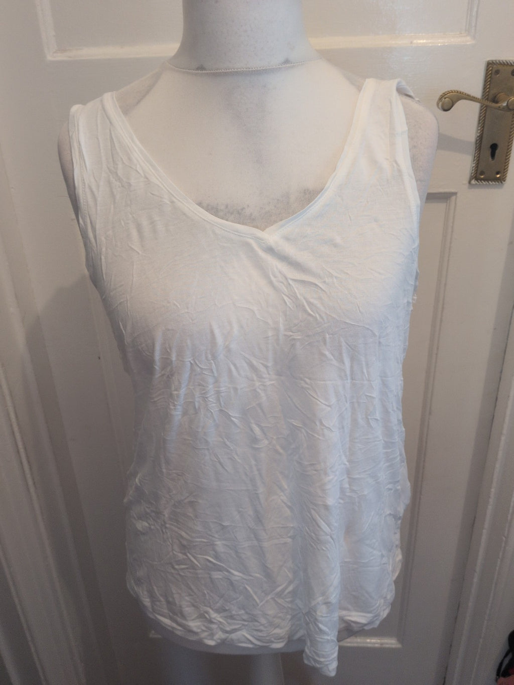 Next 14 White Slouch Vest