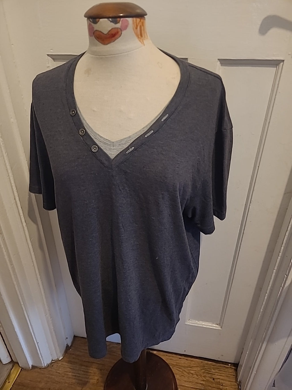 Mens Next Size XL Dark Grey Short Sleeved Tshirt