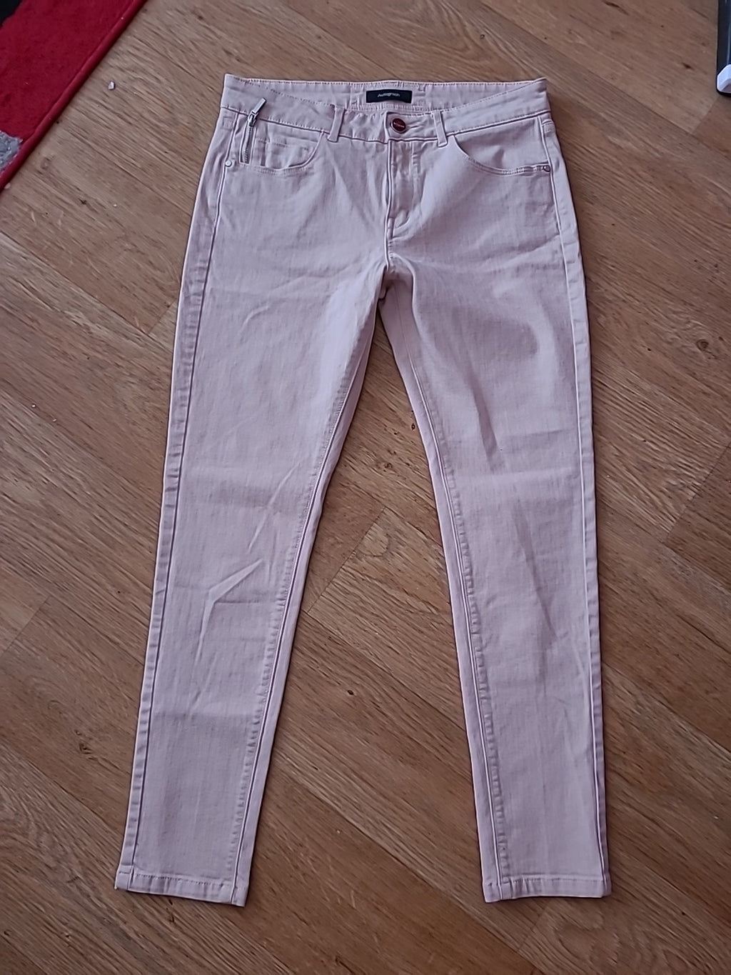 Ladies Autograph Size 10S Pale Peach Jeans