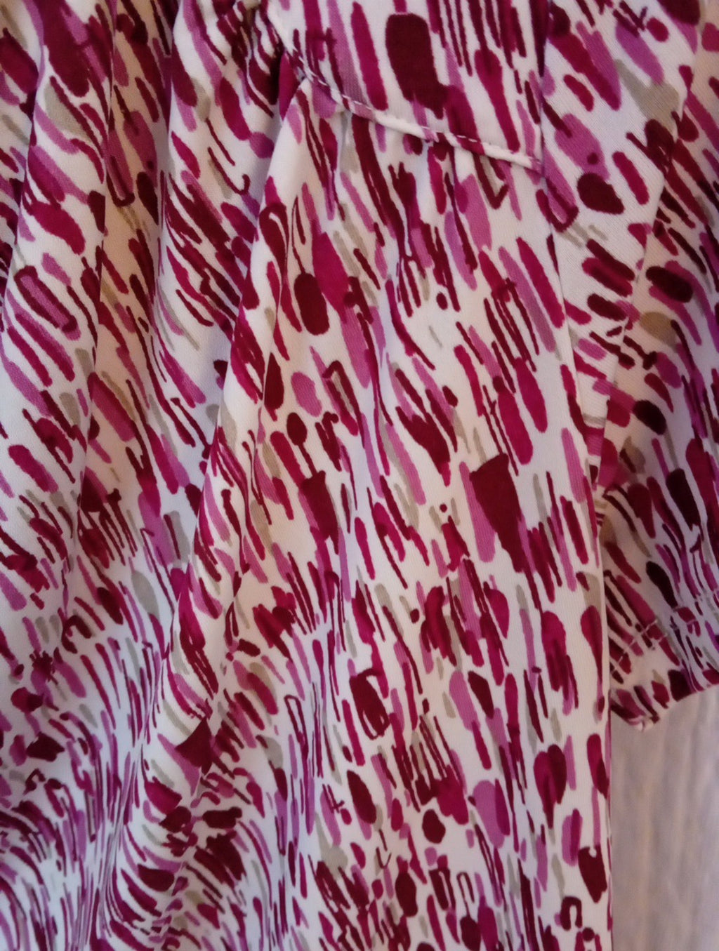 Ladies TU Burgundy Cowl Neck Top Size 12