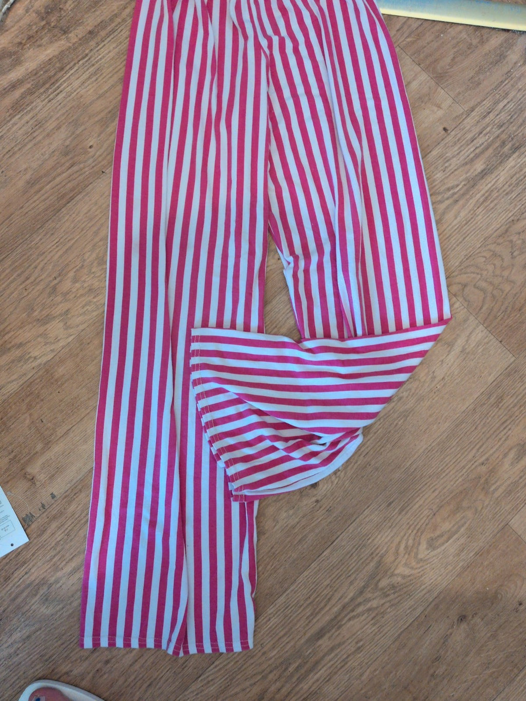 Prettylittlething 6 Pink Stripe Leggings