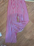 Prettylittlething 6 Pink Stripe Leggings