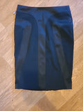 Ladies Warehouse Size 10 Black Lined Pencil Skirt