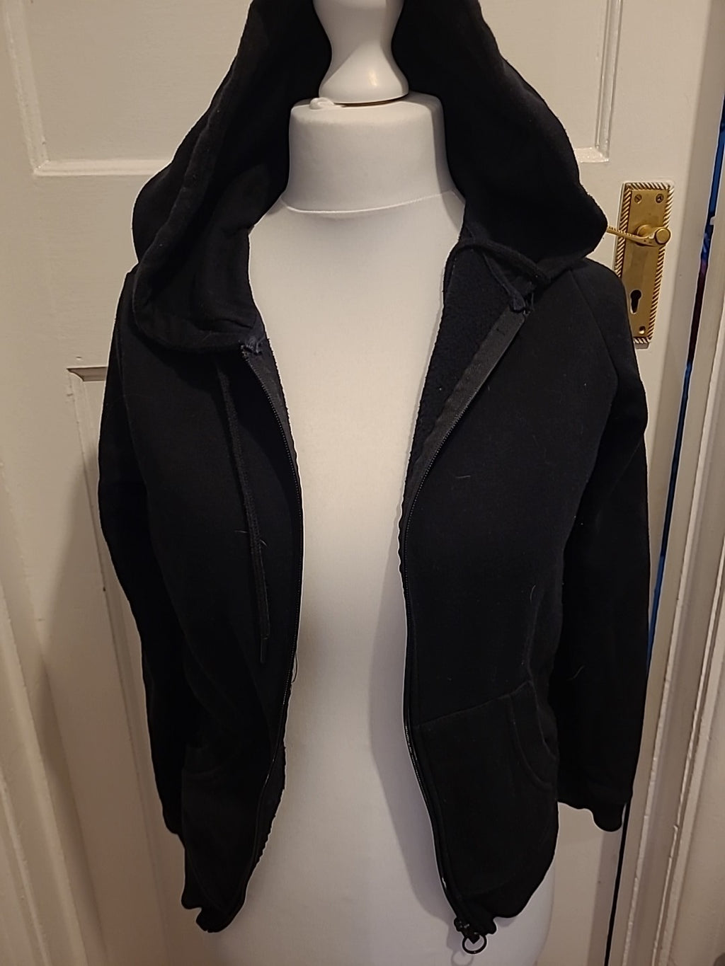 Ladies Primark Size 6-8 Black Zipped Jacket