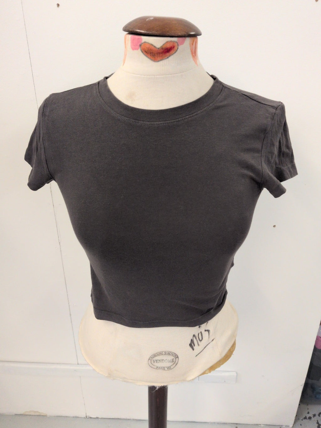 Divided Small Grey Short Sleeve T-shirt