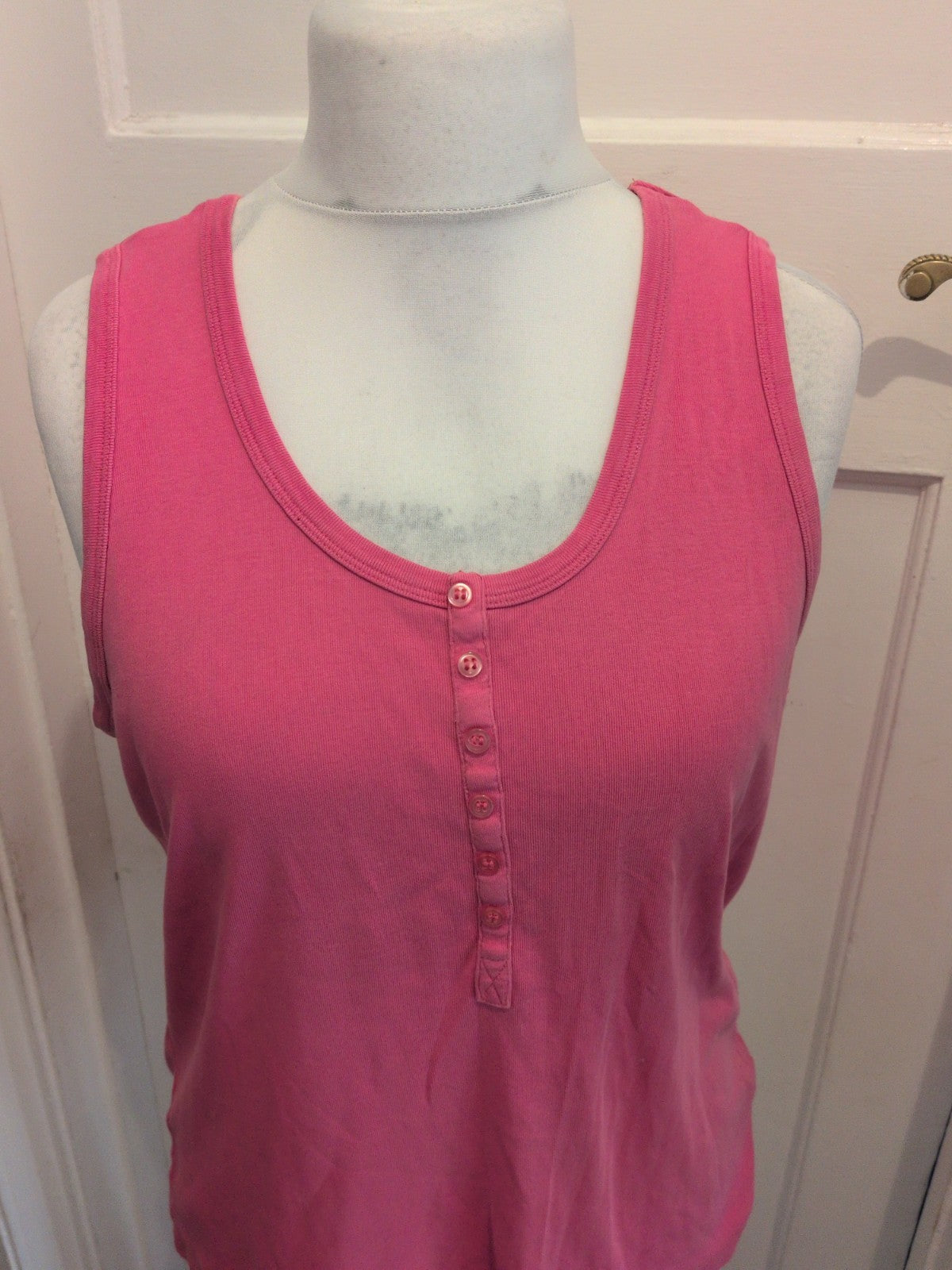 Casual Comfort 20/22 Pink Sleeveless Blouse