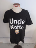 Fruit Of The Loom Large Black Uncle Print Short Sleeve T-shirt