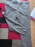 Mens Durable Press Size 48R 31" Inside Leg Grey Formal Trousers