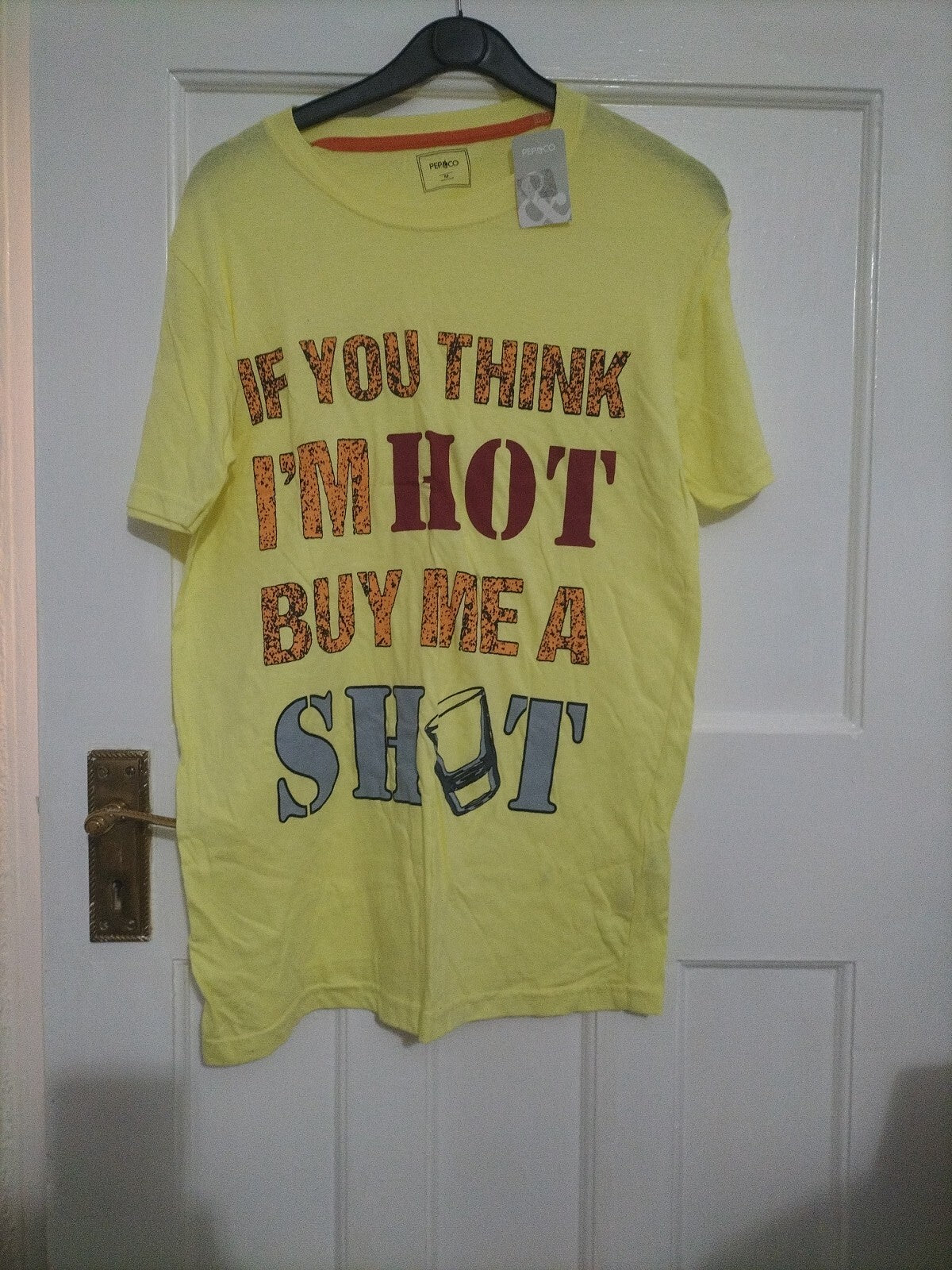 Mens Pep And Co Medium Shot Tshirt