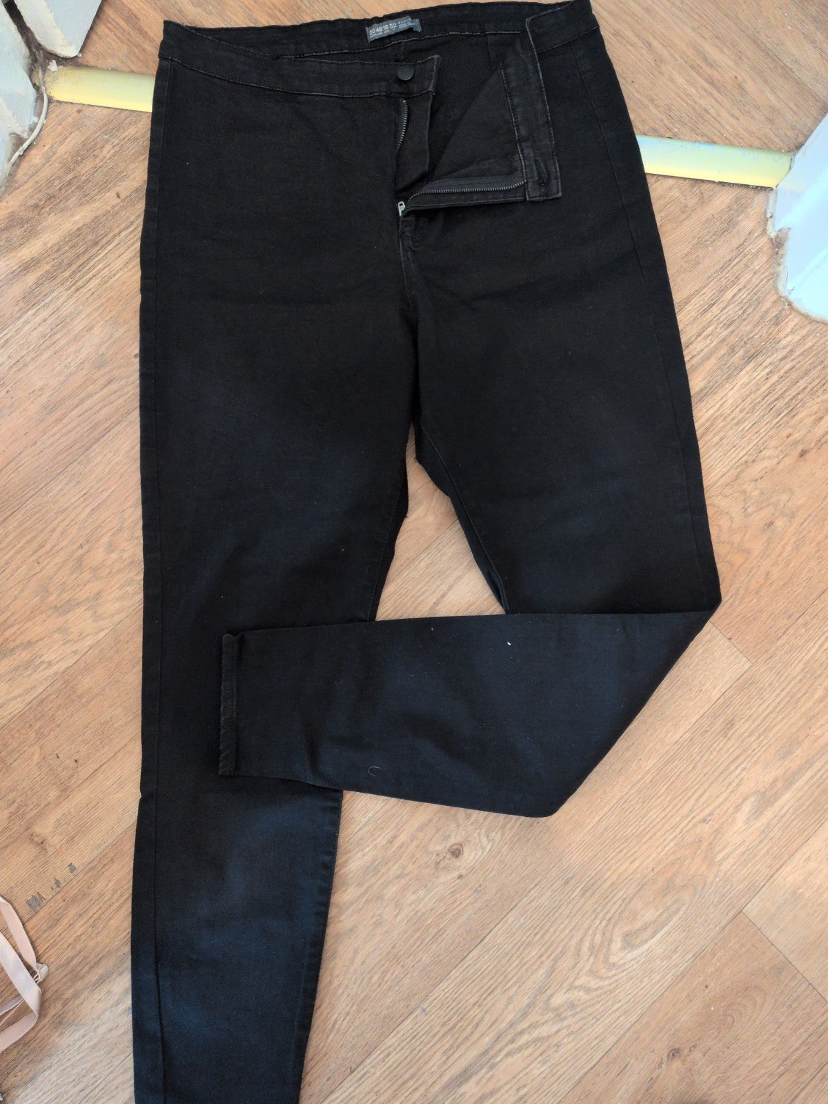 Denim&Co 20 Black Jeans Straight