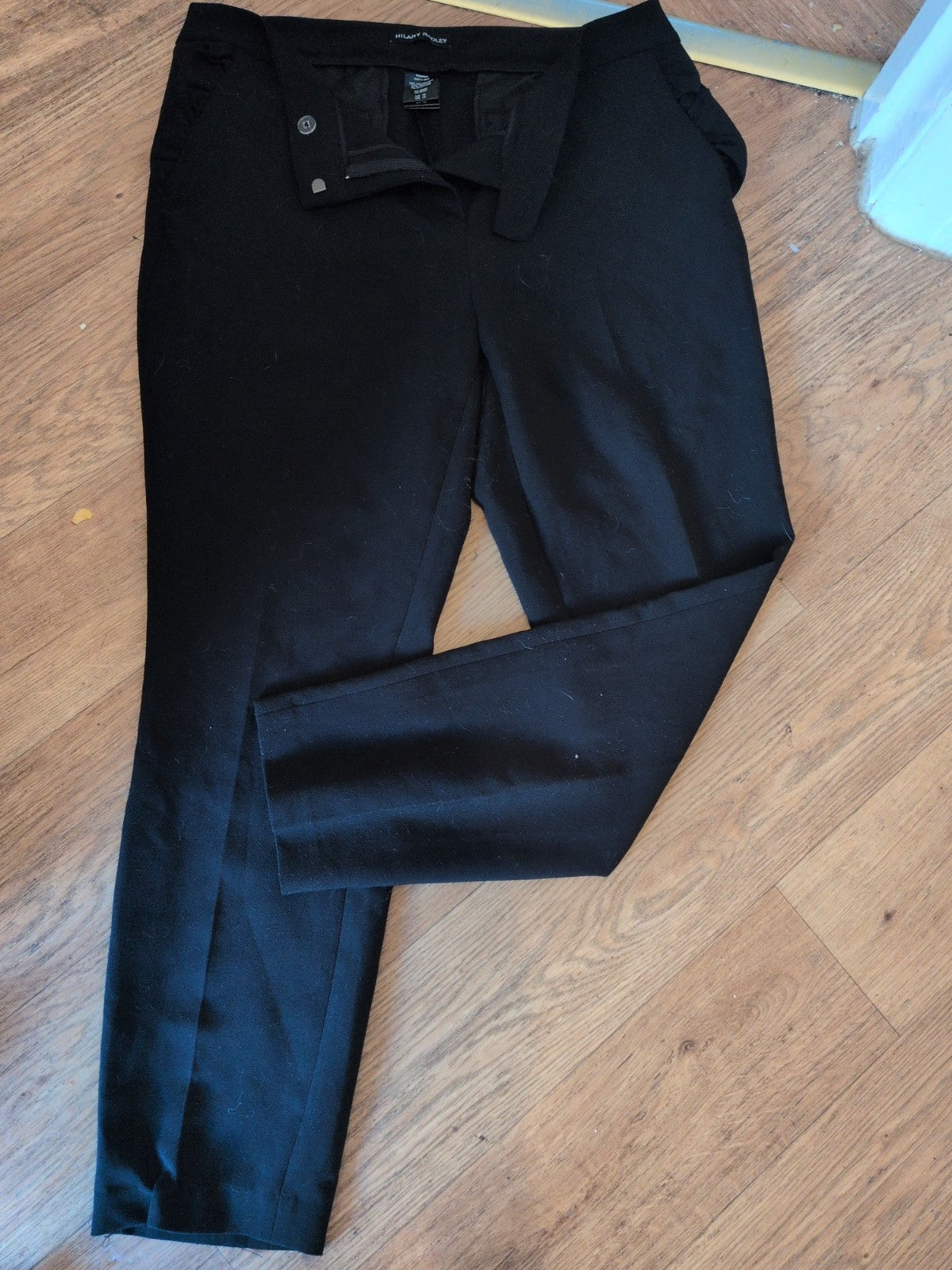 Ladies Hilary Radley Size 14 Black Smart Trousers
