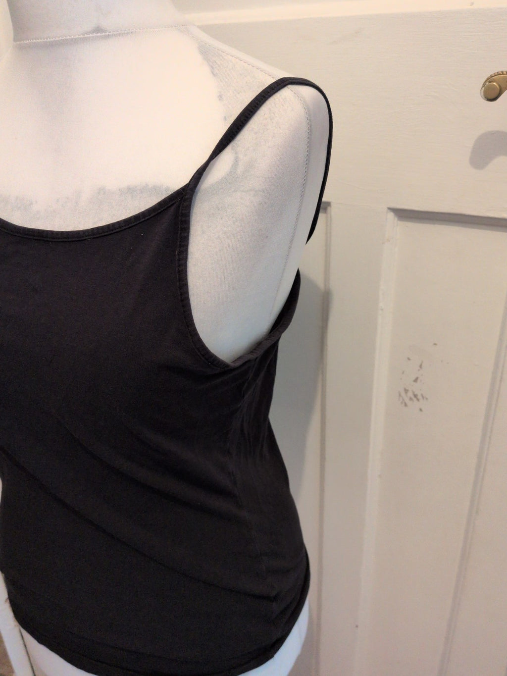 Tu 18 Black Sleeveless Cami Top