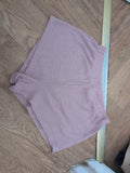 Medium Pink Stretch Hot Pants
